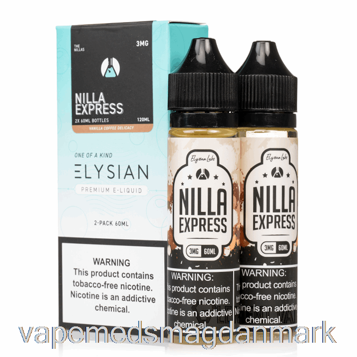 Engangs Vape Danmark Nilla Express - Elysian Labs - 120ml 3mg